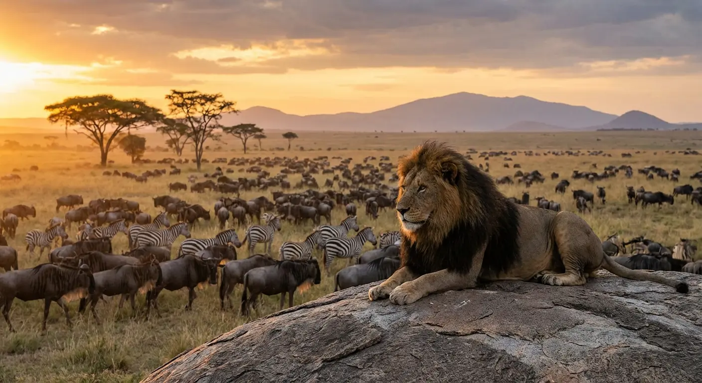 Serengeti National Park - Lion kopjes